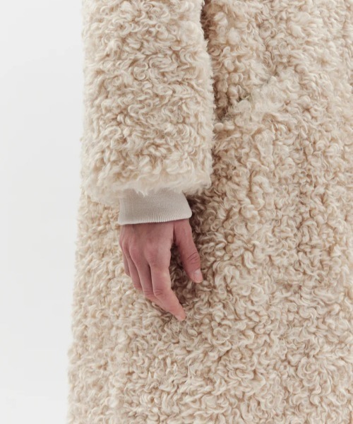 jakke（ジャッキー）の「ARC COAT（その他アウター・レディース・クリーム/ブラウン・S）」の17枚目の写真