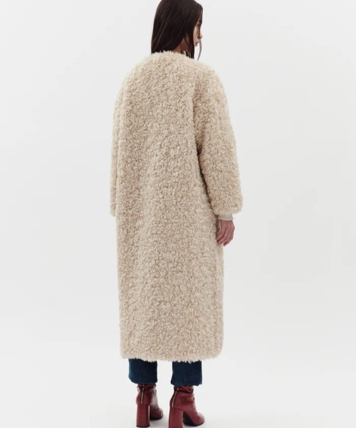 jakke（ジャッキー）の「ARC COAT（その他アウター・レディース・クリーム/ブラウン・S）」の15枚目の写真