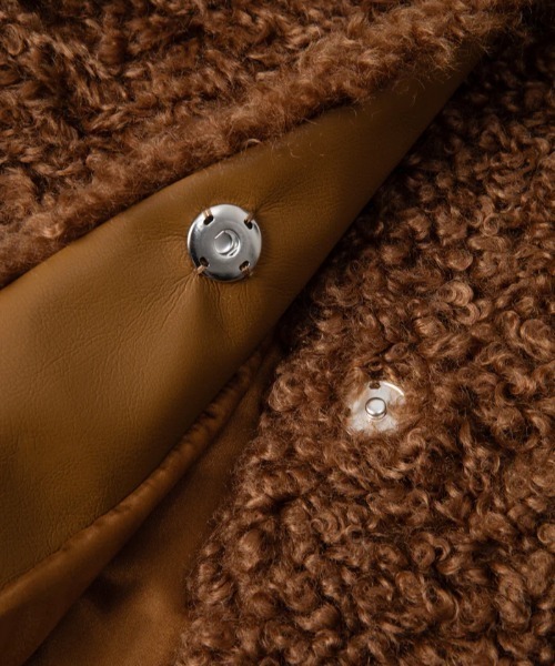 jakke（ジャッキー）の「ARC COAT（その他アウター・レディース・クリーム/ブラウン・S）」の10枚目の写真