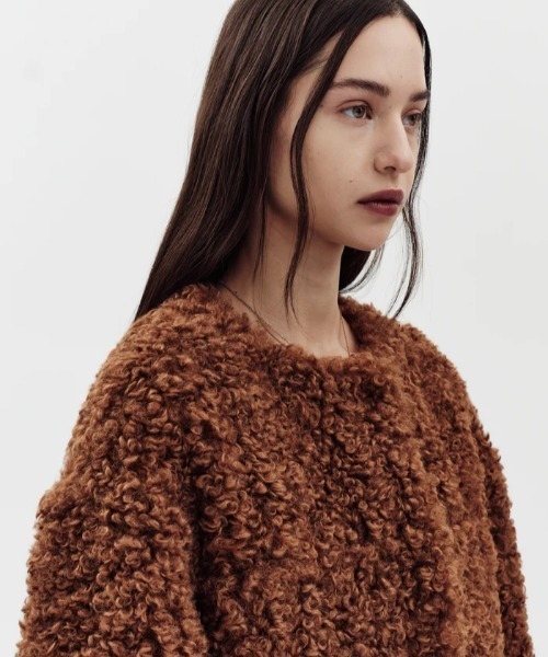 jakke（ジャッキー）の「ARC COAT（その他アウター・レディース・クリーム/ブラウン・S）」の6枚目の写真