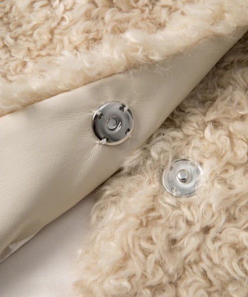 jakke（ジャッキー）の「ARC COAT（その他アウター・レディース・クリーム/ブラウン・S）」の20枚目の写真