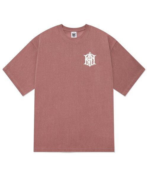 KAN6312(カン6312)の「KTPP0181 ザ・カンピグメント半袖Tシャツ - ピンク(Tシャツ/カットソー・メンズ・その他・LARGE/MEDIUM/X-LARGE)」の1枚目の写真