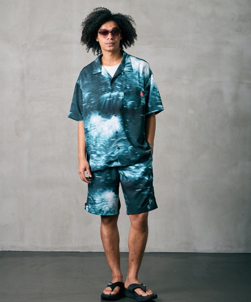 VIRGOwearworks（ヴァルゴウェアワークス）の「FOREST SIGN ALOHA SHORTS（その他パンツ・メンズ・グリーン/ブラック/ブルー・2/3/4）」の17枚目の写真