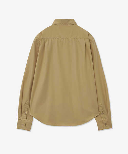 LADY VOLUME(レディーボリューム)の「CLASSIC LINE BASIC SHIRT_BEIGE(シャツ/ブラウス・レディース・その他・SMALL/MEDIUM)」の3枚目の写真