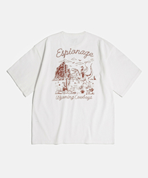 Wyoming Cowboys Heavyweight Tee Off White