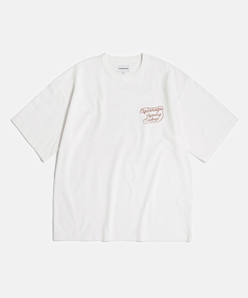 ESPIONAGE（エスピオナジ）の「Wyoming Cowboys Heavyweight Tee Off White（Tシャツ/カットソー・レディース・その他・LARGE/MEDIUM/X-LARGE）」の2枚目の写真