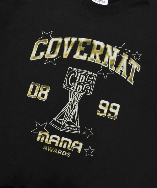 COVERNAT（カバーナット）の「[カバーナット x 2024 MAMA AWARDS] グラフィックスウェット ブラック（スウェット・レディース・その他・SMALL/MEDIUM/LARGE）」の4枚目の写真