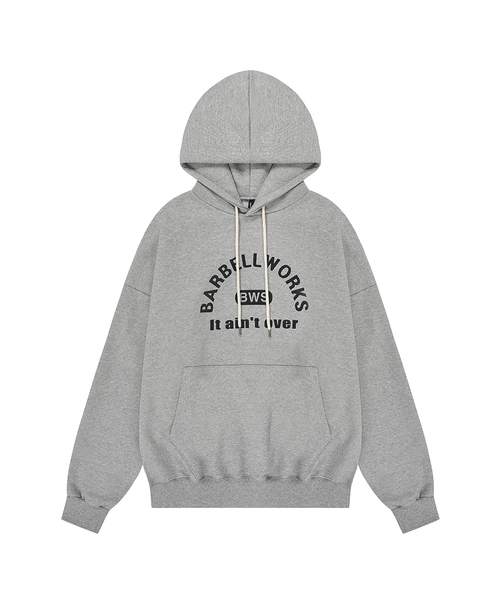 BARBELLWORKS(バーベルワークス)の「アーチロゴフードパーカー(パーカー・メンズ・ブラック/グレー・LARGE/X-LARGE)」の2枚目の写真