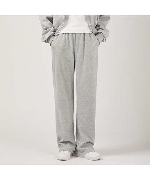 TOPBOY(トップボーイ)の「ウィメンズストレートスウェットパンツメランジ(スウェットパンツ・レディース・グレー・SMALL/MEDIUM/LARGE)」の1枚目の写真