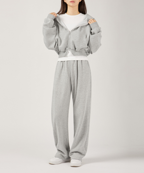 TOPBOY(トップボーイ)の「ウィメンズストレートスウェットパンツメランジ(スウェットパンツ・レディース・グレー・SMALL/MEDIUM/LARGE)」の3枚目の写真