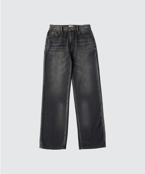 LEARVE(ルアブ)の「ウィービングテクスチャー刺し子デニムパンツグレー(デニムパンツ・メンズ・その他・LARGE/SMALL/MEDIUM)」の3枚目の写真