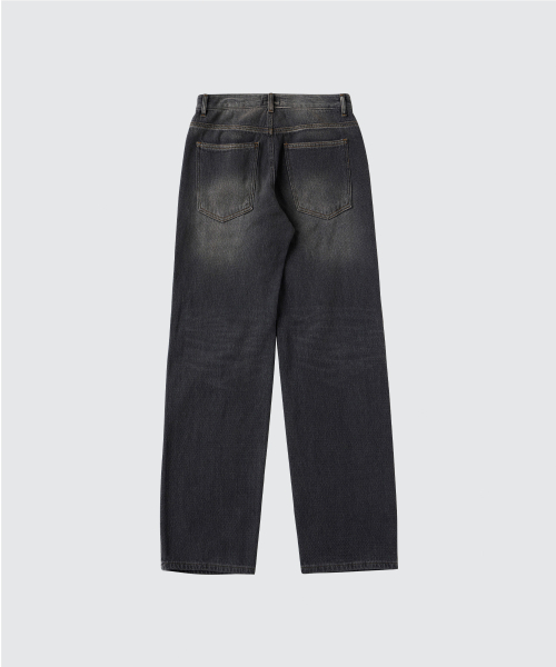 LEARVE(ルアブ)の「ウィービングテクスチャー刺し子デニムパンツグレー(デニムパンツ・メンズ・その他・LARGE/SMALL/MEDIUM)」の2枚目の写真