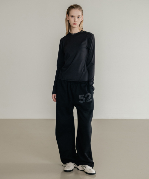 SSIN AND LEE(シンアンドリー)の「(W) アクティブロングスリーブジャージトップ ブラック(Tシャツ/カットソー・レディース・その他・F)」の7枚目の写真