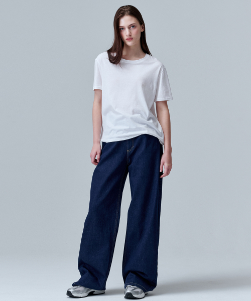 MALOUPE(マロップ)の「5201 シグネチャーコットンTシャツ (ホワイト)(Tシャツ/カットソー・レディース・ホワイト・FREE)」の6枚目の写真
