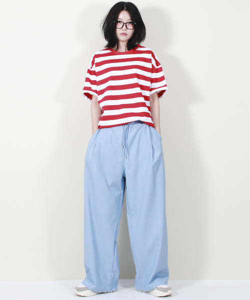 DEMARC(ドゥマーク)の「VINTAGE DENIM WIDE PANTS LIGHT BLUE(スラックス・レディース・その他・MEDIUM/LARGE)」の14枚目の写真