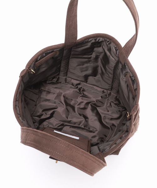 journal standard L'essage（ジャーナルスタンダードレサージュ）の「《追加2》別注【SITA PARANTICA】スエードライク チャームツキトートM（トートバッグ・レディース・ブラウン系その他・FREE）」の14枚目の写真