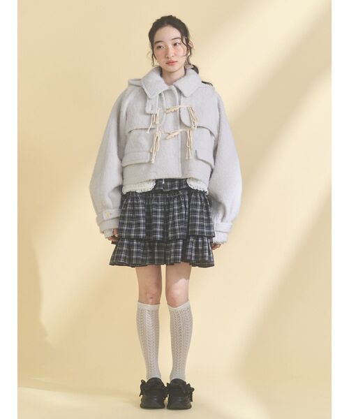 merry jenny（メリージェニー）の「ribbonプラットフォームスニーカー（スニーカー・レディース・ブラック/アイボリー・LARGE/MEDIUM）」の22枚目の写真