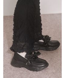 merry jenny | ribbonプラットフォームスニーカー(スニーカー)