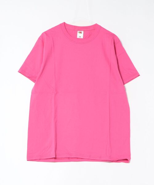 FRUIT OF THE LOOM(フルーツオブザルーム)の「JLS FTL アクティブTシャツ(Tシャツ/カットソー・メンズ・パープル/グリーン/オレンジ/イエロー/レッド/ピンク・L/M/XL)」の5枚目の写真