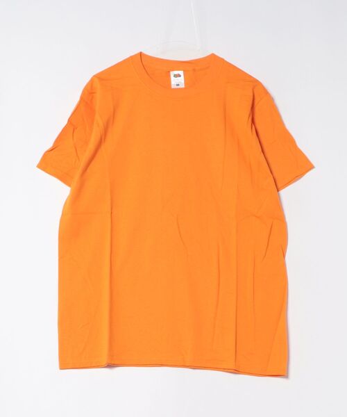 FRUIT OF THE LOOM(フルーツオブザルーム)の「JLS FTL アクティブTシャツ(Tシャツ/カットソー・メンズ・パープル/グリーン/オレンジ/イエロー/レッド/ピンク・L/M/XL)」の1枚目の写真