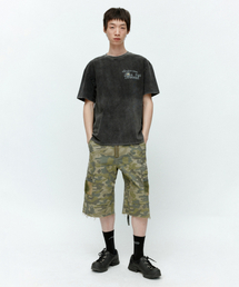ADSB ANDERSSON BELL（アンダースンベル）の「(エッセンシャル) ユニセックス ピグメント サンダンス Tシャツ atb1404u(チャコール)（Tシャツ/カットソー）」