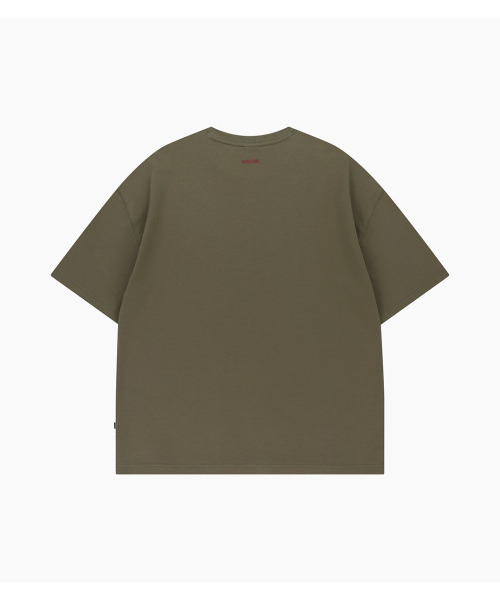WAYDN(ウェイドゥン)の「パラエストラ ザヘッド オーバーサイズ 半袖 オリーブ(Tシャツ/カットソー・メンズ・その他・XL/2XL/L/M)」の2枚目の写真
