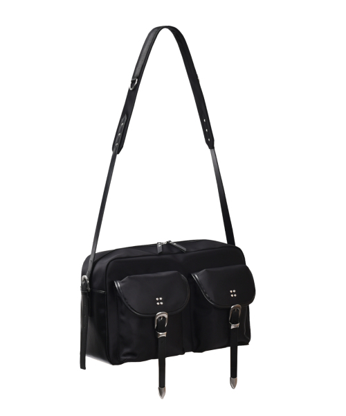 NONOVERSTIC(ノンオーバースティック)の「Western Camera Bag Black(メッセンジャーバッグ・レディース・その他・FREE)」の4枚目の写真