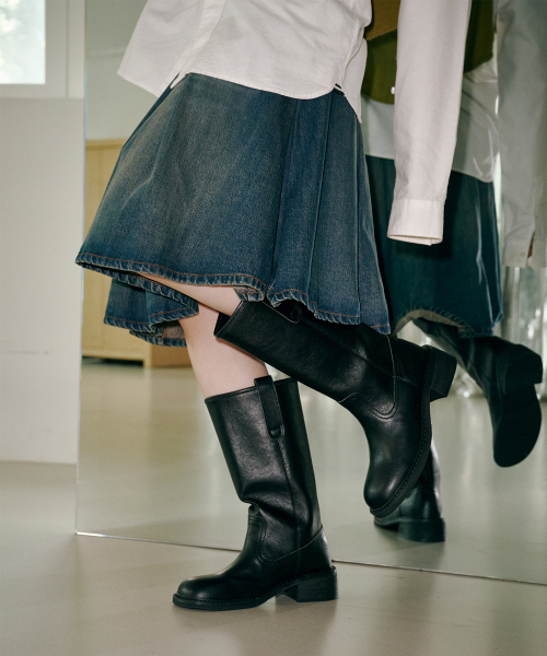 BYOTHERS(バイオザーズ)の「Stones boots(ブーツ・レディース・ブラック・23cm/23.5cm/24cm/24.5cm/25cm)」の6枚目の写真