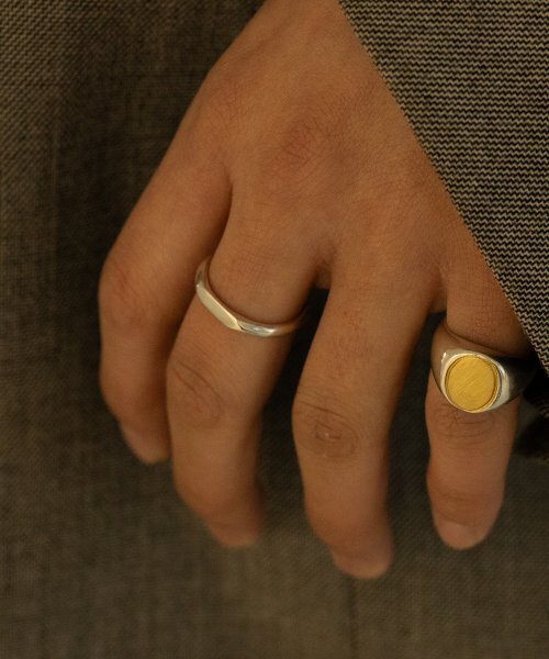 EOU STUDIO（イーオーユースタジオ）の「PAPER R1-SILVER（リング・メンズ・その他・11/6/8/10/9/5/7/12/15 /13/17/14/16）」の5枚目の写真