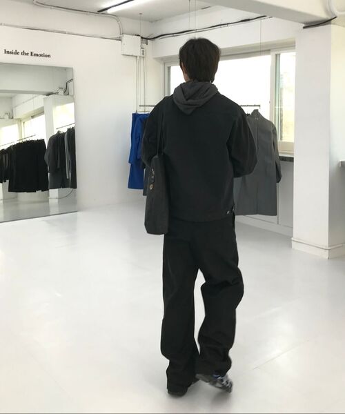 eastserviceshop(イーストサービスショップ)の「ウェルトポケットウォッシュドコットントラッカー - ブラック(デニムジャケット・レディース・ブラック・SMALL/LARGE/MEDIUM)」の8枚目の写真