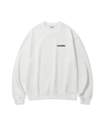 ALEXNAIDEN（アレックスエンエイデン）の「Small Logo Man-to-Man (Off-White)（スウェット）」