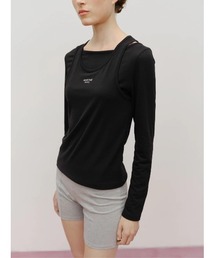 マリテフランソワジルボー プリント 半袖 Tシャツ S ブラック MARITHE + FRANCOIS GIRBAUD レディース MARITHE + FRANCOIS GIRBAUD（マリテフランソワジルボー） MARITHE +