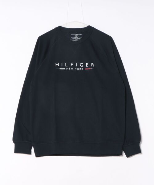 TOMMY HILFIGER(トミーヒルフィガー)の「【TOMMY HILFIGER】スウェット プルオーバー 薄手 部屋着(スウェット・メンズ・ネイビー/ワインレッド・L/XL/M)」の20枚目の写真