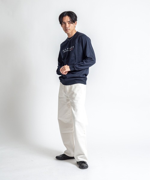 TOMMY HILFIGER(トミーヒルフィガー)の「【TOMMY HILFIGER】スウェット プルオーバー 薄手 部屋着(スウェット・メンズ・ネイビー/ワインレッド・L/XL/M)」の11枚目の写真