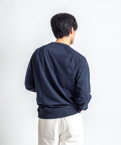 TOMMY HILFIGER(トミーヒルフィガー)の「【TOMMY HILFIGER】スウェット プルオーバー 薄手 部屋着(スウェット・メンズ・ネイビー/ワインレッド・L/XL/M)」の6枚目の写真