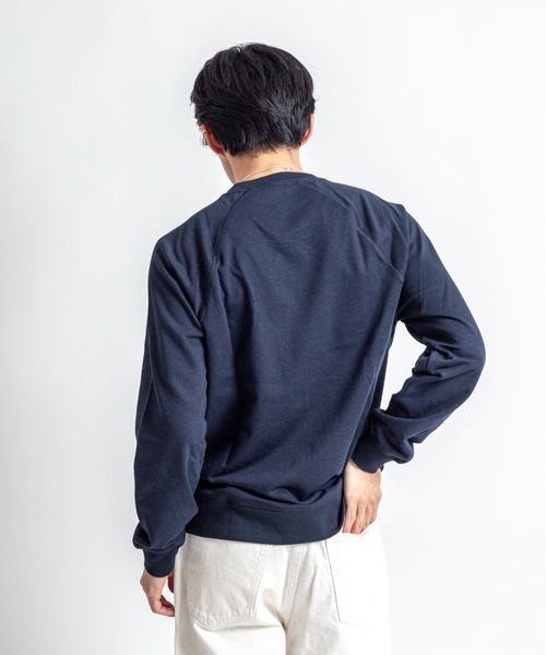 TOMMY HILFIGER(トミーヒルフィガー)の「【TOMMY HILFIGER】スウェット プルオーバー 薄手 部屋着(スウェット・メンズ・ネイビー/ワインレッド・L/XL/M)」の7枚目の写真