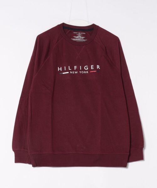 TOMMY HILFIGER(トミーヒルフィガー)の「【TOMMY HILFIGER】スウェット プルオーバー 薄手 部屋着(スウェット・メンズ・ネイビー/ワインレッド・L/XL/M)」の21枚目の写真