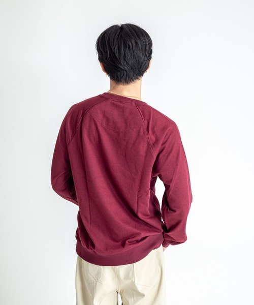 TOMMY HILFIGER(トミーヒルフィガー)の「【TOMMY HILFIGER】スウェット プルオーバー 薄手 部屋着(スウェット・メンズ・ネイビー/ワインレッド・L/XL/M)」の15枚目の写真
