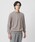 UNITED ARROWS�i���i�C�e�b�h�A���[�Y�j�́u�R�b�g�� �n�C�Q�[�W �N���[�l�b�N �j�b�g�i�j�b�g/�Z�[�^�[�j�v�b���C�g�O���[