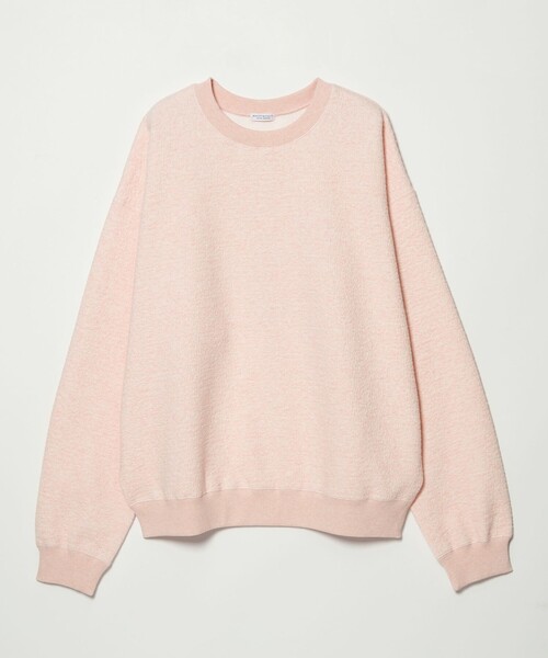 BEAUTY&YOUTH UNITED ARROWS（ビューティーアンドユースユナイテッドアローズ）の「【WEB限定】ブリスター ジャガード スウェット（スウェット・メンズ・グレー/ライトピンク/ブラック/ホワイト・L/M/S）」の4枚目の写真