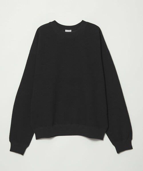 BEAUTY&YOUTH UNITED ARROWS（ビューティーアンドユースユナイテッドアローズ）の「【WEB限定】ブリスター ジャガード スウェット（スウェット・メンズ・グレー/ライトピンク/ブラック/ホワイト・L/M/S）」の3枚目の写真