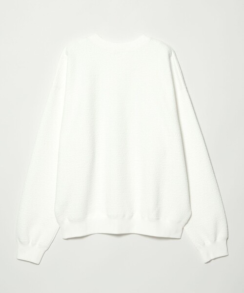 BEAUTY&YOUTH UNITED ARROWS（ビューティーアンドユースユナイテッドアローズ）の「【WEB限定】ブリスター ジャガード スウェット（スウェット・メンズ・グレー/ライトピンク/ブラック/ホワイト・L/M/S）」の11枚目の写真