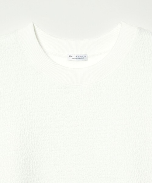 BEAUTY&YOUTH UNITED ARROWS（ビューティーアンドユースユナイテッドアローズ）の「【WEB限定】ブリスター ジャガード スウェット（スウェット・メンズ・グレー/ライトピンク/ブラック/ホワイト・L/M/S）」の12枚目の写真