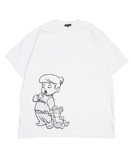 MILKBOY（ミルクボーイ）の「SLEEPY BOY Tシャツ（Tシャツ/カットソー・メンズ・B/A/C・L/M）」の4枚目の写真