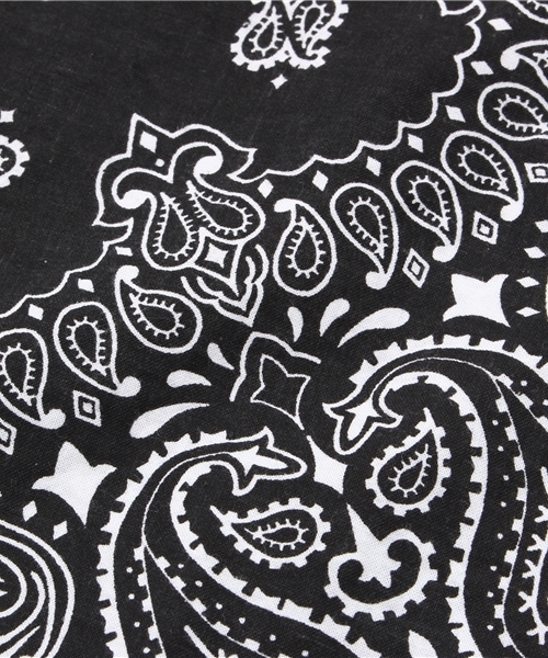 SHIPS JET BLUE（シップスジェットブルー）の「SHIPS JET BLUE(シップス ジェットブルー): ペイズリーバンダナ（バンダナ/スカーフ・メンズ・オレンジ/イエロー/ネイビー/ブラック/ライトブルー/ホワイト/ピンク/レッド・ONE SIZE）」の11枚目の写真