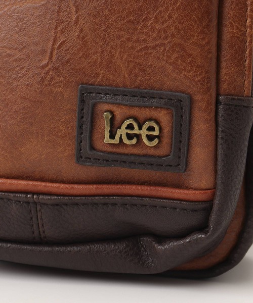 Lee(リー)の「Lee ボディバッグ(ボディバッグ/ウエストポーチ・メンズ・ブラック/キャメル/ネイビー/グレー・FREE)」の5枚目の写真