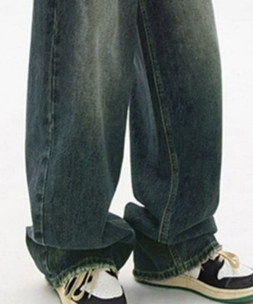 REBALANCE(リバランス)の「ルーズフストレートデニム(デニムパンツ・レディース・A・X-LARGE/LARGE/MEDIUM)」の8枚目の写真