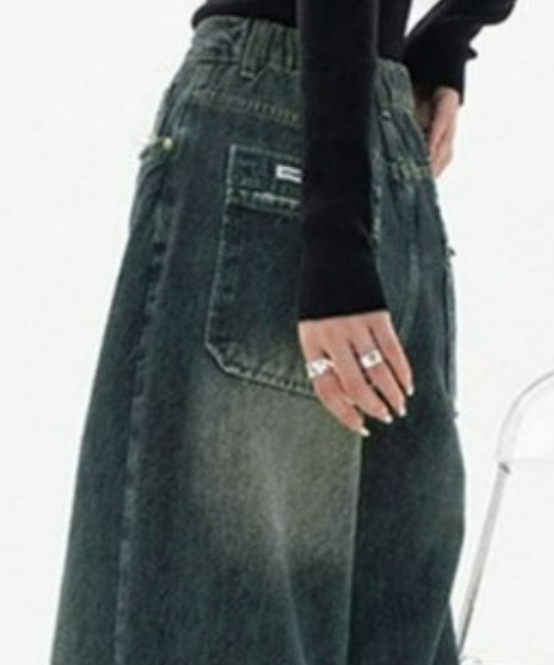 REBALANCE(リバランス)の「ルーズフストレートデニム(デニムパンツ・レディース・A・X-LARGE/LARGE/MEDIUM)」の9枚目の写真