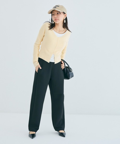 coca（coca）（コカ）の「ウォッシュ加工ロゴ刺繍キャップ（キャップ・レディース・ブルー/ベージュ・ONE SIZE）」の8枚目の写真