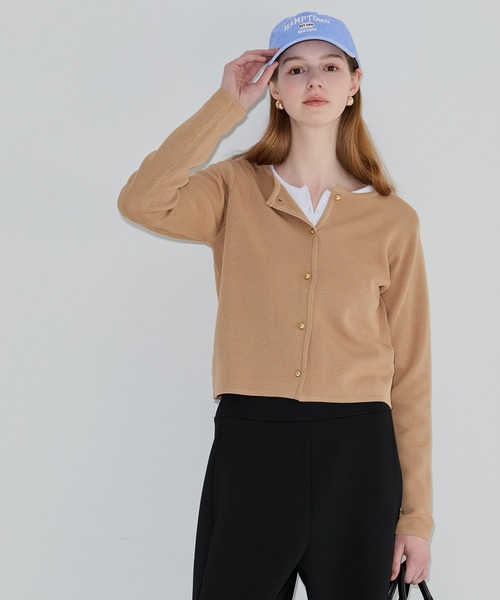 coca（coca）（コカ）の「ウォッシュ加工ロゴ刺繍キャップ（キャップ・レディース・ブルー/ベージュ・ONE SIZE）」の13枚目の写真